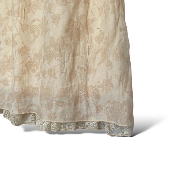 Charlotte Russe XL Lace Overlay Dress Light Pink Nude Knee Length sleeveless - Picture 4 of 5